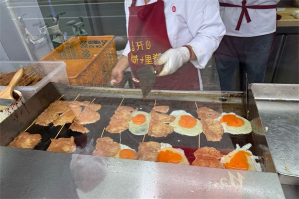 好开心烧饼夹里脊加盟